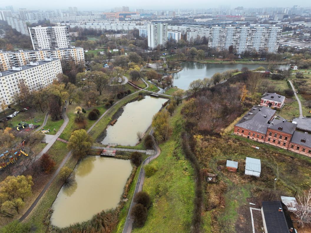 В ЮАО благоустроят пруды Покровского парка - новость